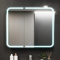 Dulap cu oglindă Bayro Sonata 1000x760 Led Touch (123131)