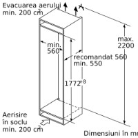 Встраиваемый холодильник Bosch KIF81PFE0 фото №4 — интернет-магазин Desire.md