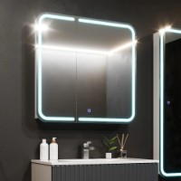 Шкаф с зеркалом Bayro Sonata 700x760 Led Touch (123137) фото №2 — интернет-магазин Desire.md