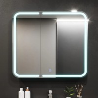 Dulap cu oglindă Bayro Sonata 900x760 Led Touch (123141)