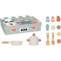 Seturi de veselă pentru joc Tooky Toy Kitchen Box Set (HP061) imaginea #2 — magazin online Desire.md