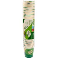 Set pahare de unică folosință GioStyle Bio 0.12l, 50pcs (55966)