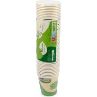 Set pahare de unică folosință GioStyle Bio 0.2l, 50pcs (55965) imaginea #2 — magazin online Desire.md