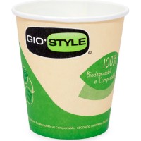 Set pahare de unică folosință GioStyle Bio 0.2l, 50pcs (55965)