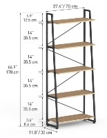 Etajeră Barkan S170X5LO imaginea #2 — magazin online Desire.md