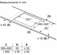 Plită incorporabilă cu inducție Bosch PVS831HB1E imaginea #3 — magazin online Desire.md