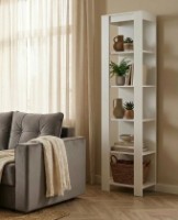 Etajeră Fabrik Home Belfort 550x420x1970mm белый ясень