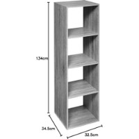 Etajeră Five 34.5x32x134cm (56162) imaginea #3 — magazin online Desire.md