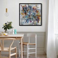 Картина ArtShop Abstract Art 100x100cm (PA158-LL)