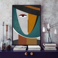 Картина ArtShop Abstract Face 2 60x90cm (PA118-LL)