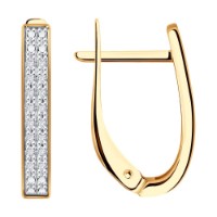 Серьги SOLOVOV JEWELRY 1021968 1,94gr фото №5 — интернет-магазин Desire.md