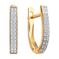 Серьги SOLOVOV JEWELRY 1021968 1,94gr