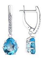 Cercei SOLOVOV JEWELRY 94-321-02059-1 3,46gr imaginea #3 — magazin online Desire.md