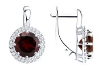 Cercei SOLOVOV JEWELRY 94-320-02052-2 3,67gr imaginea #2 — magazin online Desire.md