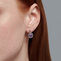 Cercei SOLOVOV JEWELRY 94-320-01999-2 3,55gr imaginea #3 — magazin online Desire.md