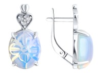 Cercei SOLOVOV JEWELRY 94-320-01836-1 4,78gr imaginea #3 — magazin online Desire.md