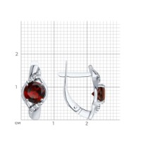 Cercei SOLOVOV JEWELRY 94-320-00175-2 2,42gr imaginea #3 — magazin online Desire.md