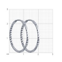 Cercei SOLOVOV JEWELRY 94140013 1,47gr imaginea #3 — magazin online Desire.md