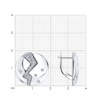 Cercei SOLOVOV JEWELRY 94-120-01465-1 5,63gr imaginea #2 — magazin online Desire.md