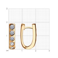 Cercei SOLOVOV JEWELRY 93-120-01581-1 5,13 imaginea #2 — magazin online Desire.md