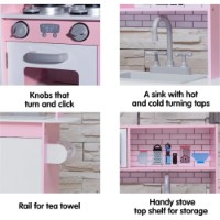 Кухня HD  White/Pink (63277) фото №4 — интернет-магазин Desire.md