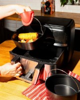 Tava de copt Pyrex AIRFRYER GLIDE 22x21cm AF22SR6 imaginea #3 — magazin online Desire.md