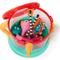 Tobă pentru copii cu accesorii Battat Animal Jamboree (BT1991Z) imaginea #2 — magazin online Desire.md