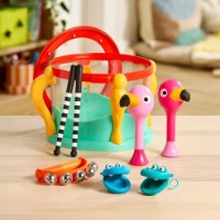 Tobă pentru copii cu accesorii Battat Animal Jamboree (BT1991Z) imaginea #8 — magazin online Desire.md