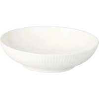 Salatieră Siaki Ribbed New Bone 20cm White (55057)