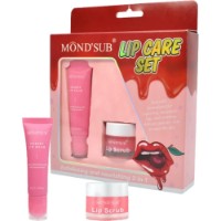 Balsam de buze Mond'Sub Cherry Lip Exfoliating&Nourishing Set 2pcs