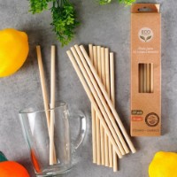Set paie pentru cocktail Store Art Eco 20pcs 20cm Bamboo (44734) imaginea #4 — magazin online Desire.md