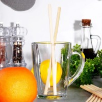 Set paie pentru cocktail Store Art Eco 20pcs 20cm Bamboo (44734) imaginea #2 — magazin online Desire.md