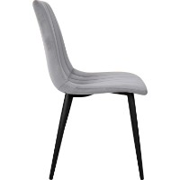 Scaun Deco DC-90P N14 Catifea Light Grey imaginea #2 — magazin online Desire.md