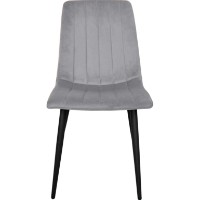 Scaun Deco DC-90P N14 Catifea Light Grey imaginea #3 — magazin online Desire.md