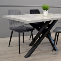 Стул Deco DC-90P N21 Catifea Dark Grey фото №3 — интернет-магазин Desire.md