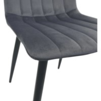 Стул Deco DC-90P N21 Catifea Dark Grey фото №4 — интернет-магазин Desire.md