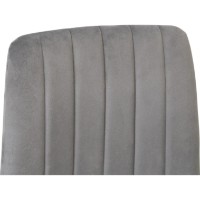 Scaun Deco DC-90PN20 Catifea Dark Grey imaginea #4 — magazin online Desire.md