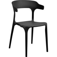 Scaun Deco Spring Black (SSPR-DLK-BLK)