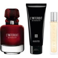 Парфюмерный набор для неё Givenchy L'Interdit Rouge EDP 80ml + EDP 12.5ml + Body Lotion 75ml
