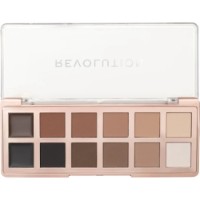 Fard de pleoape Revolution The Master Icon Matte Nudes Palette