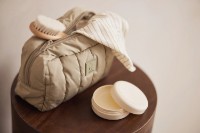 Trusa pentru accesorii de baie Jollein Puffed Olive Green (053-577-67058) imaginea #4 — magazin online Desire.md