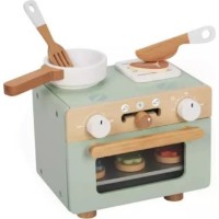 Tooky Toy TK Mini Oven Wooden (TP524) imaginea #2 — magazin online Desire.md