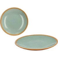 Farfurie de desert Tognana Louise Woody Verde 21cm  (56991) imaginea #2 — magazin online Desire.md