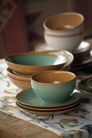 Farfurie de desert Tognana Louise Woody Verde 21cm  (56991) imaginea #3 — magazin online Desire.md