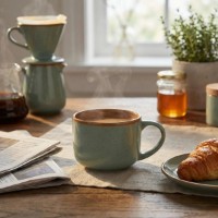 Cană Tognana Louise Woody Verde 530ml (56992) imaginea #2 — magazin online Desire.md