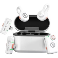 Microfon Hollyland LARK M2S Ultimate Combo Glacier White