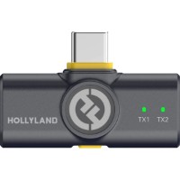 Microfon Hollyland Lark M2 Mini Combo Shine Charcoal imaginea #6 — magazin online Desire.md