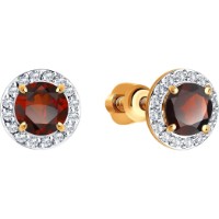 Серьги SOLOVOV JEWELRY 727997 1,62gr