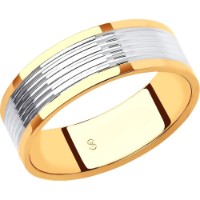 Кольцо SOLOVOV JEWELRY 111224 s.19 2,77gr