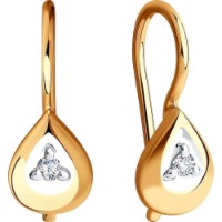 Серьги SOLOVOV JEWELRY 028531 1,24gr